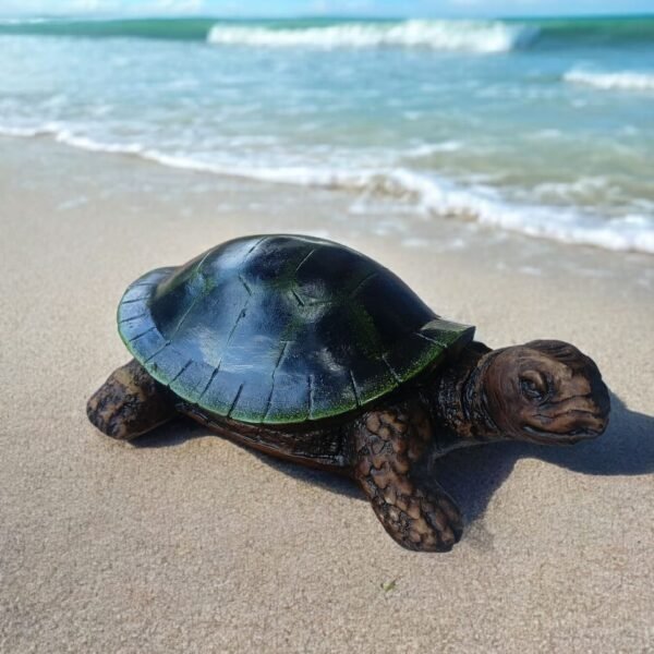 Resin Feng Shui Real Looking Tortoise 3" Inches / Showpiece for Good Luck Vastu