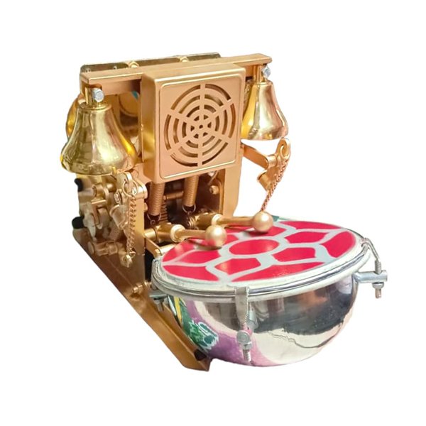 Automatic Electric Arti Machine Nagara With Mayur / Peacock Sound For Home Temple with Adjustable Arti Tempo/Rhythm (Copy)