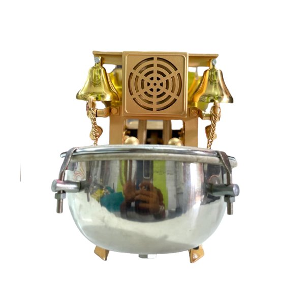 5 Automatic Electric Arti Machine Nagara With Sankh Sound For Home Temple with Adjustable Arti Tempo/Rhythm