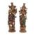Antique Finished Resin Krishna Idol Set - 14" Inches