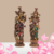 Antique Finished Resin Krishna Idol Set - 14" Inches