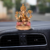'Lord Ganesh Idol' Antique Golden Resin Figurine Idol Statue - 5.5" Inches | Ganpati Murti Showpiece for Mandir Home Decor