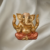 Marble Dust Ganesh Idol - 4 Inches | Ganesh Idol Murti for Car Dashboard,