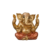 Marble Dust Ganesh Idol - 4 Inches | Ganesh Idol Murti for Car Dashboard,