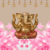 Marble Dust Ganesh Idol - 4 Inches | Ganesh Idol Murti for Car Dashboard,