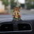 Antique Gold Finish Ganesha Idol - 3.5 Inches