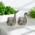 Kraftsun Aluminium Silver Colored Pair of Swan for Good Luck and Love | Candle Holder for Home Decor Showpiece for Gifting