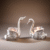 Kraftsun Aluminium Silver Colored Pair of Swan for Good Luck and Love | Candle Holder for Home Decor Showpiece for Gifting